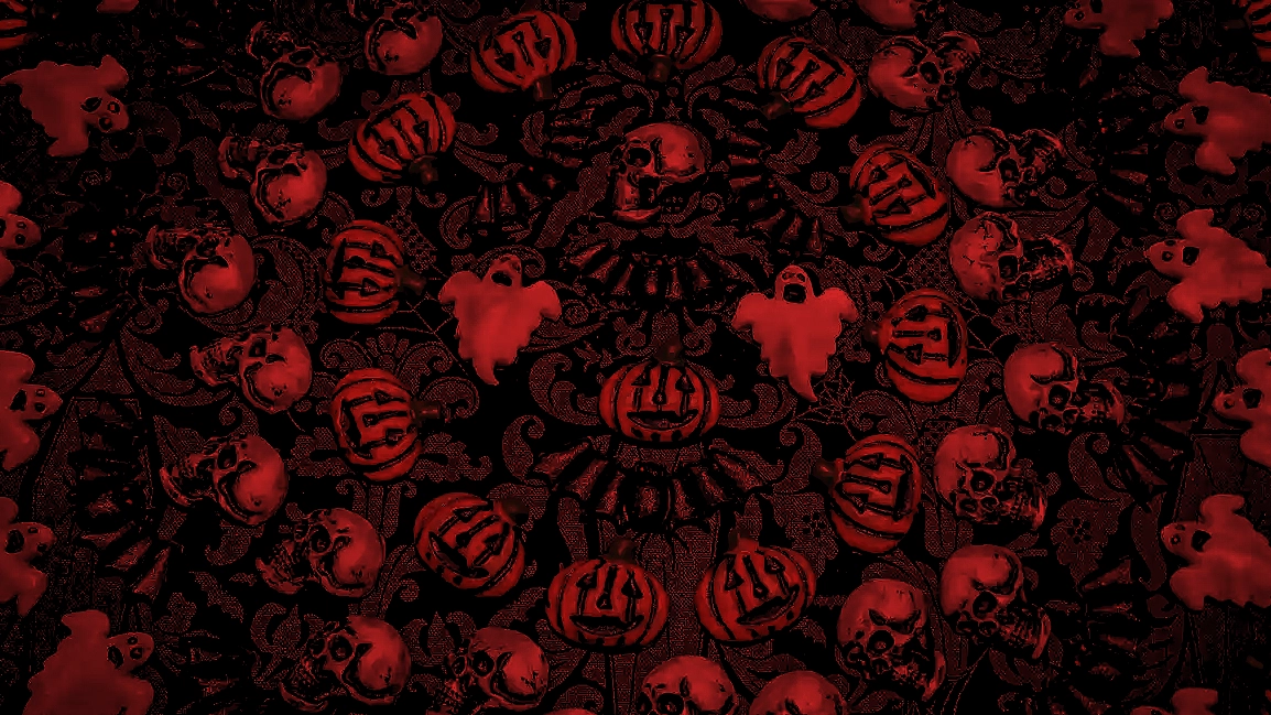 A display of Halloween shapes!