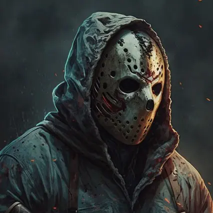Jason lurks in the darkness